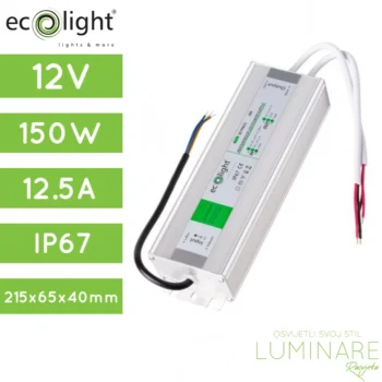 NAPAJANJE 150W 12.5A 12V IP67