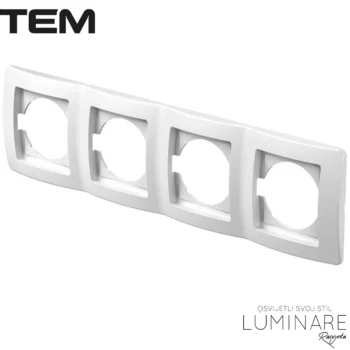 OKVIR EKONOMIK 4 OE40PW BIJELA SJAJNA