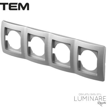 OKVIR EKONOMIK 4 OE40ES SREBRNA MAT