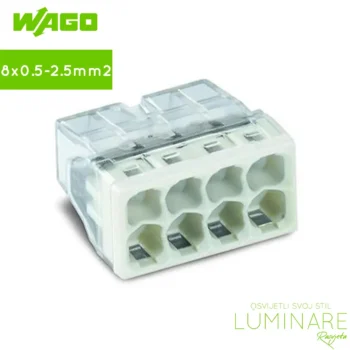 wago klema-stezaljka-utična-8x0.5-2.5mm2-2273-208-luminare rasvjeta