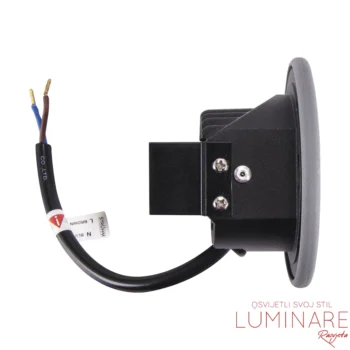 Alternative view of STUBIŠNA UGRADBENA SVJETILJKA AZYL 3W IP54 SIVA