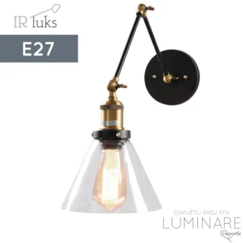 ZIDNA SVJETILJKA LOFT137WL CLEAR E27