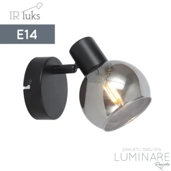 ZIDNA SVJETILJKA SL SMOKE 1 E14