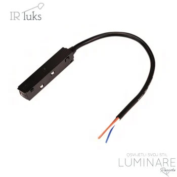 KONEKTOR ZA MAGNETNU ŠINU SA KABELOM 15cm