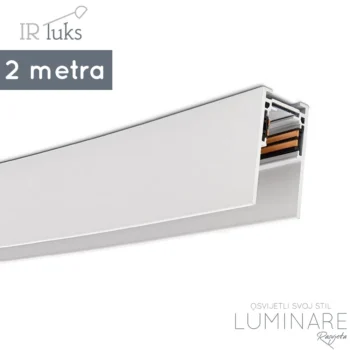 NADGRADNA MAGNETNA ŠINA 2M BIJELA