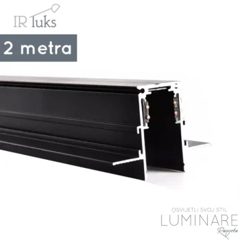 UGRADBENA MAGNETNA ŠINA 2M CRNA