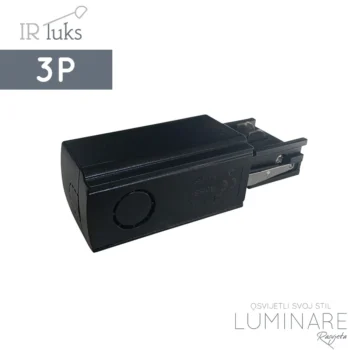 POČETNO NAPAJANJE ZA TROFAZNU ŠINU CRNO IRLUKS