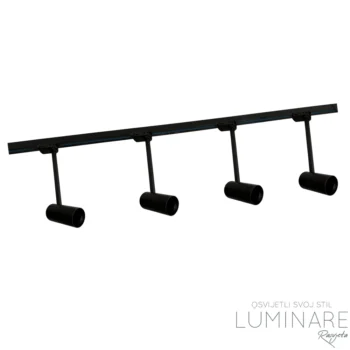 Alternative view of REFLEKTOR ZA TROFAZNU ŠINU GU10 CRNI IRLUKS 250mm