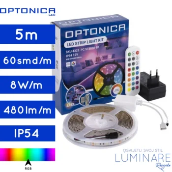 led traka set-komplet rgb-ip54-60 ledica po metru-optonica-luminare rasvjeta