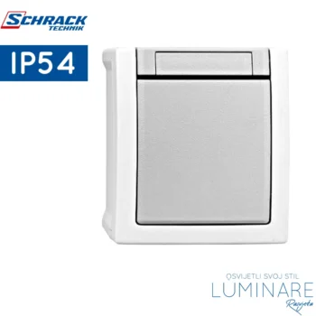 vanjski nadgradni prekidac-ip54-schrack-visio-ev210001-sivi-10a-luminare rasvjeta