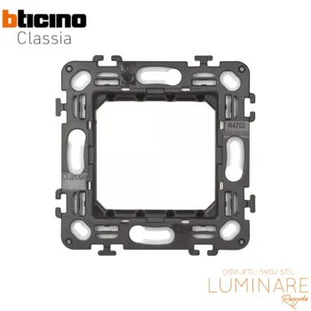 nosivi okvir 2m bticino classia-sa vijcima-sivi-luminare rasvjeta