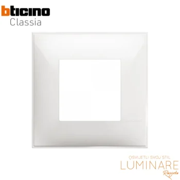 okvir bticino classia bijeli 2m-r4802rw-ukrasni okvir-luminare rasvjeta