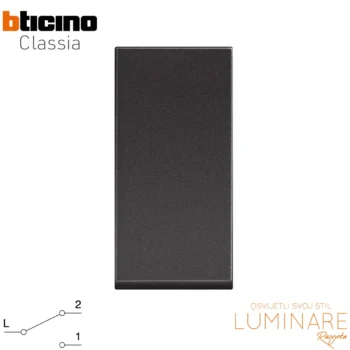 prekidac izmjenicni bticino classia-crni-rg4003-luminare rasvjeta
