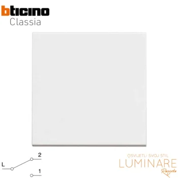 prekidac izmjenicni bticino classia-bijeli-rw4003m2-luminare rasvjeta