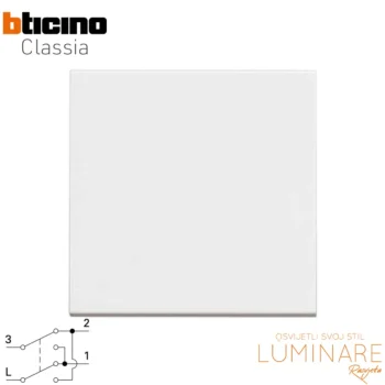 prekidac krizni bticino classia-bijeli-rw4004m2-luminare rasvjeta