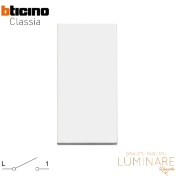 prekidac bticino classia-bijeli-rw4001-luminare rasvjeta