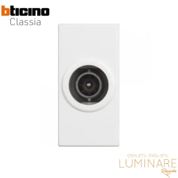 tv uticnica prolazna 14db bticino classia-bijela-1m-luminare rasvjeta