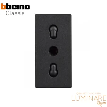 euro uticnica bticino classia-1m-crna-rg4180-luminare rasvjeta