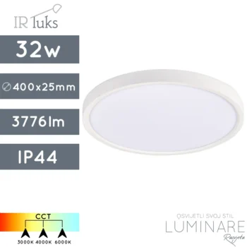 LED PLAFONJERA 32W SD-P017S BIJELA IP44