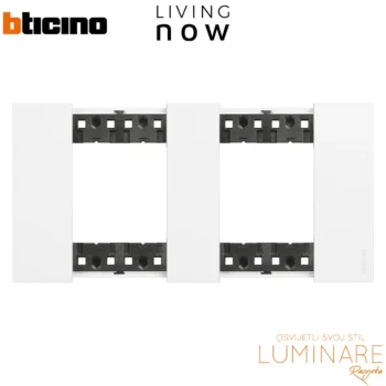 okvir bticino living now white 2x2m-luminare rasvjeta