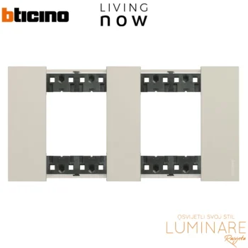 okvir bticino living now sand 2x2m-luminare rasvjeta