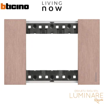 okvir bticino living now copper 3m-luminare rasvjeta