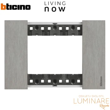 okvir bticino living now steel 3m-luminare rasvjeta