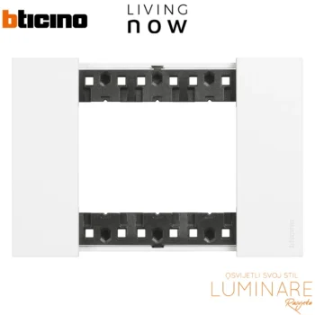 okvir bticino living now white 3m-luminare rasvjeta