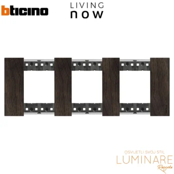 okvir bticino living now walnut 3x2m-luminare rasvjeta