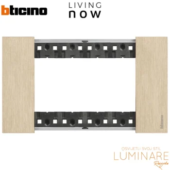 okvir bticino living now gold 4m-luminare rasvjeta