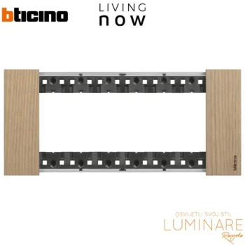 okvir bticino living now oak 6m-luminare rasvjeta