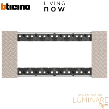 okvir bticino living now optic 6m-luminare rasvjeta