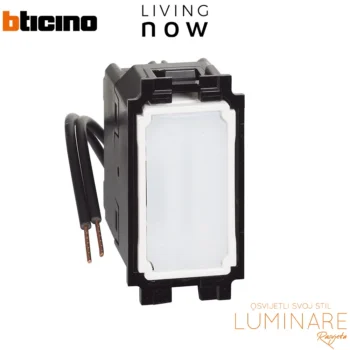 krizni prekidac 10a bijeli led bticino living now-luminare rasvjeta