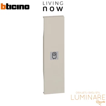 tipka za prekidac oznaka bojler 1m-pijesak-bticino living now-luminare rasvjeta