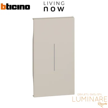 tipka za prekidac 2m-pijesak-bticino living now-luminare rasvjeta