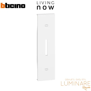 tipka za prekidac za rolete 1m bijela bticino living now-luminare rasvjeta