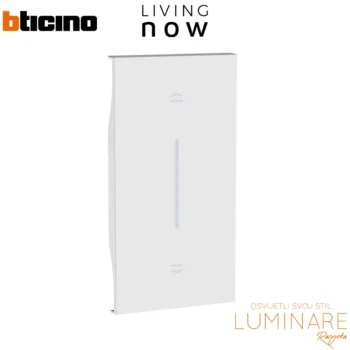 tipka za tipkalo za rolete 2m bijela bticino living now-luminare rasvjeta