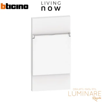 pokrov sa poklopcem za šuko uticnicu 2m-bijeli-living now-kw04p