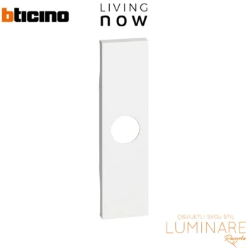 pokrov za 1m tv sat uticnicu 1m-bijeli-living now-kw08