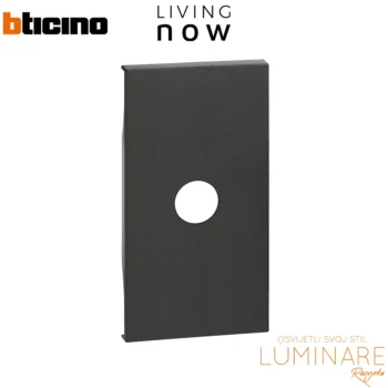 pokrov za 1m tv sat uticnicu 2m-crni-living now-kg08m2