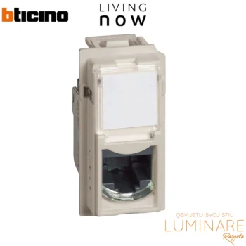 cat5e rj45 uticnica-pijesak-bticino living now-km4279c5e