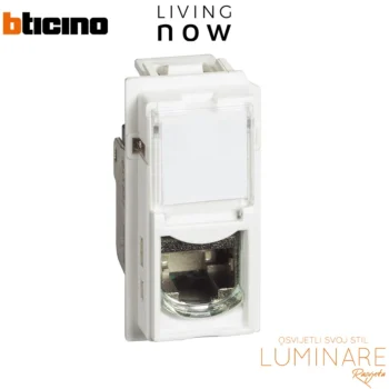 cat6a rj45 uticnica-bijela-bticino living now-kw4279c6a