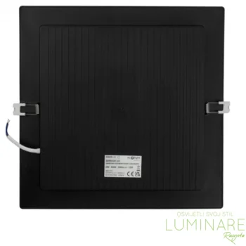 Alternative view of LED PANEL 24W KVADRATNI UGRADBENI CRNI 4000K