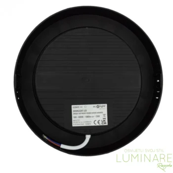 Alternative view of LED PANEL 18W OKRUGLI NADGRADNI CRNI 4000K