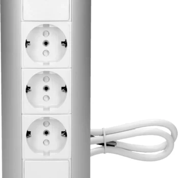 Alternative view of NADGRADNA UTIČNICA ZA NAMJEŠTAJ 3xŠUKO BIJELA-SIVA