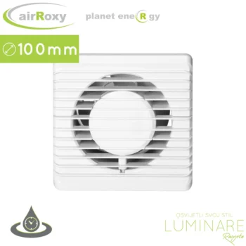 Kupaonski ventilator planet eneRgy 100mm sa senzorom vlage