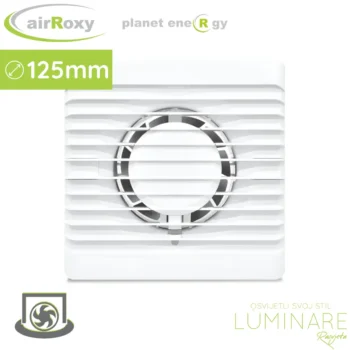 kupaonski ventilator airRoxy planet eneRgy 125mm standard