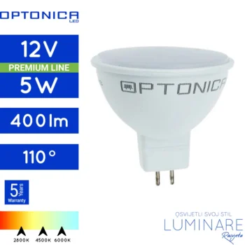 mr16 led zarulja 12v 5w-5 godina jamstvo