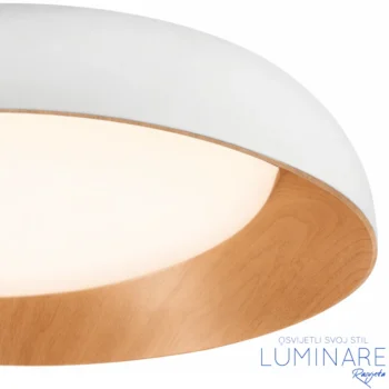 Alternative view of LED plafonjera 24W PD24-A7 WHITE+WOOD