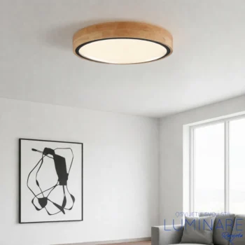 Alternative view of LED plafonjera 60W PD60-A7 BLACK+WOOD